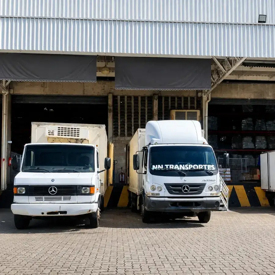 Frota da NN Transportes para atendimento em Fortaleza e todo o Ceará